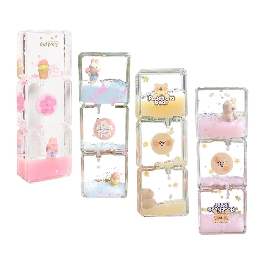 Avtoit | Floral Fantasy Liquid Cartoon Motion Hourglass