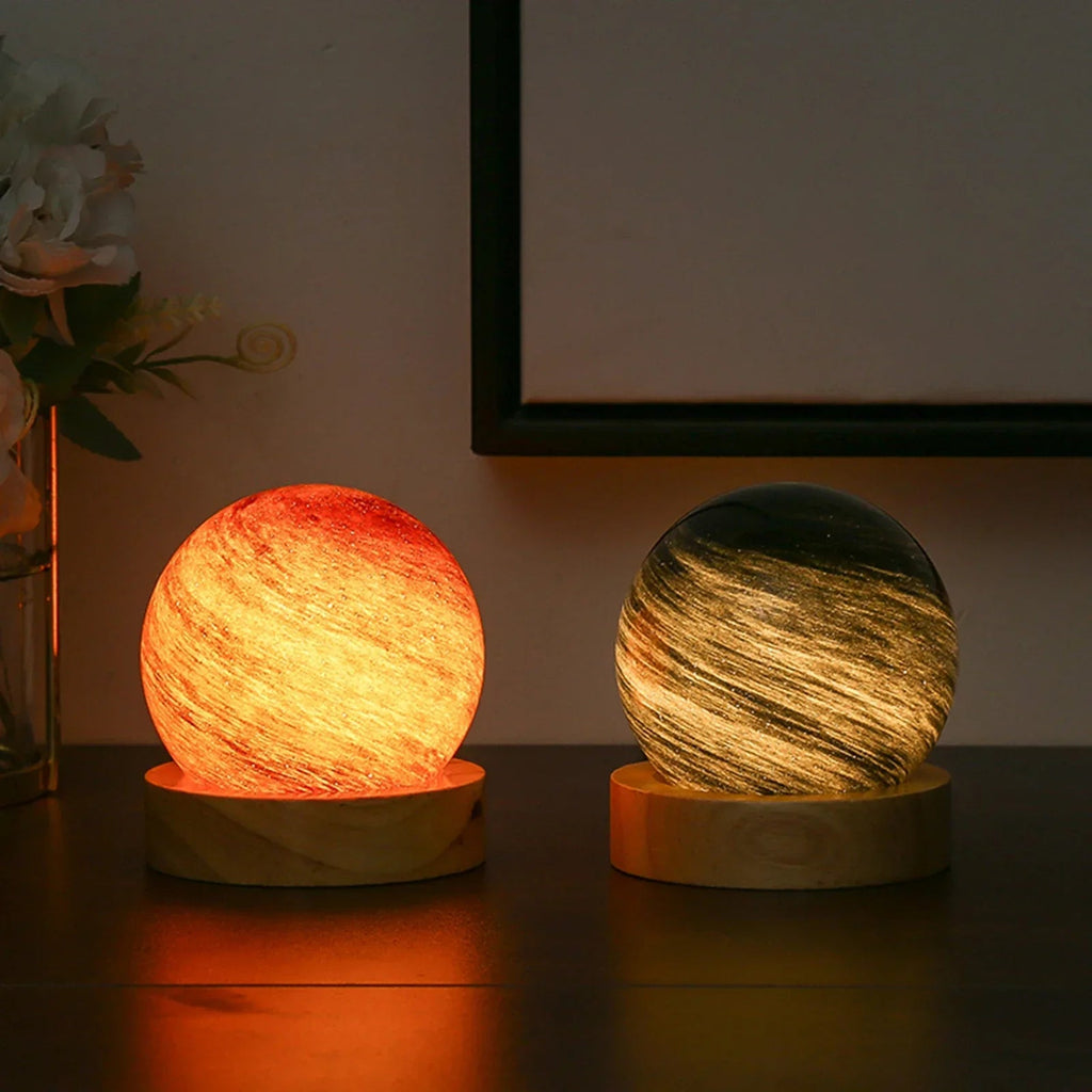 Avtoit | 3D Crystal Planets Atmosphere Night Lamp