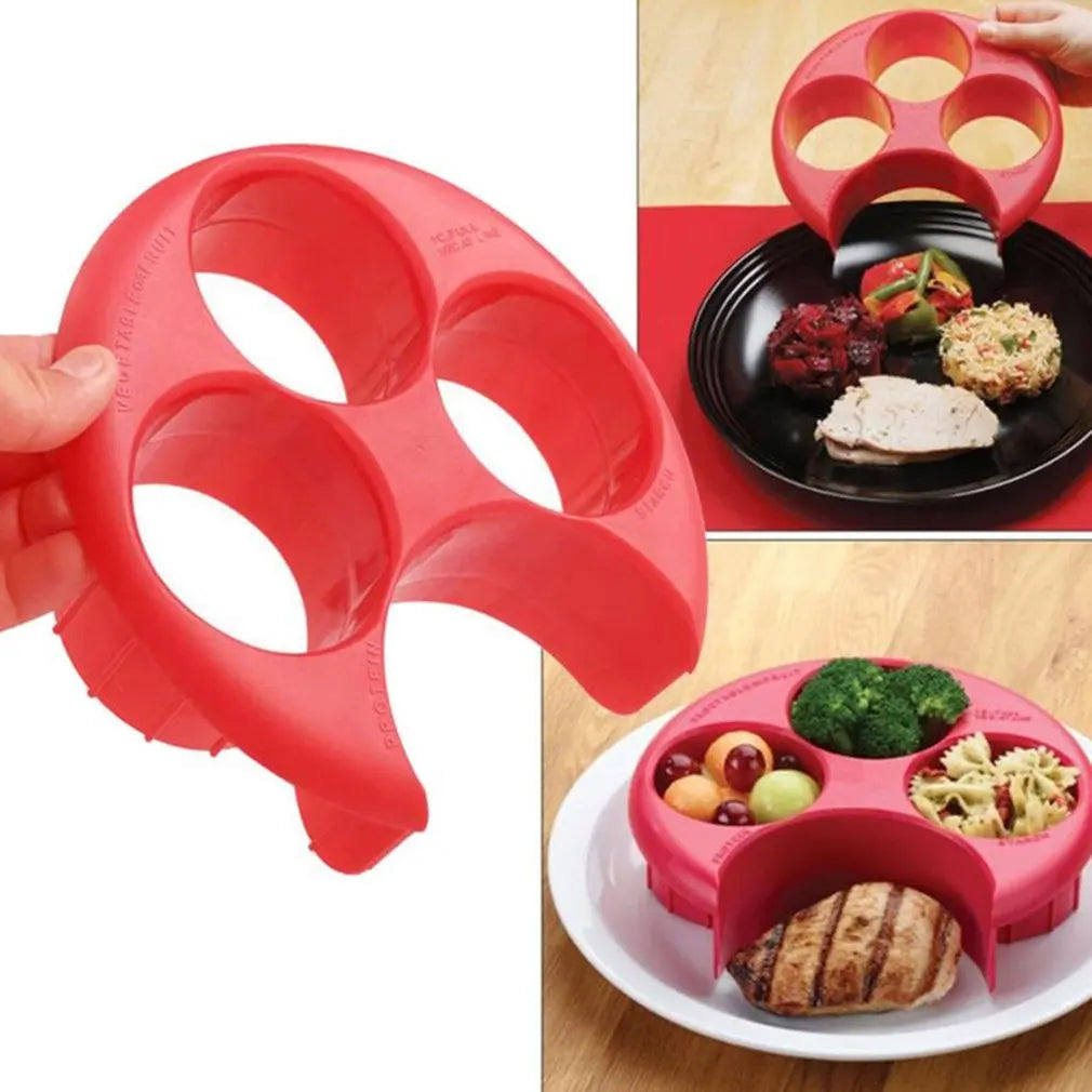 Avtoit | Kids Food Four-Section Portion-Control Serving Tray