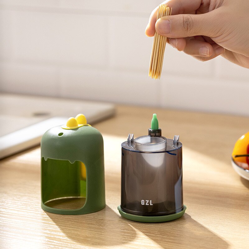 Avtoit | Dinosaur Automatic Toothpick Holder