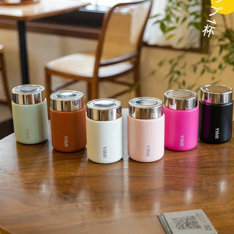Avtoit | 230ml Mini 316 Stainless Steel Portable Thermos - Pocket Vacuum Bottle