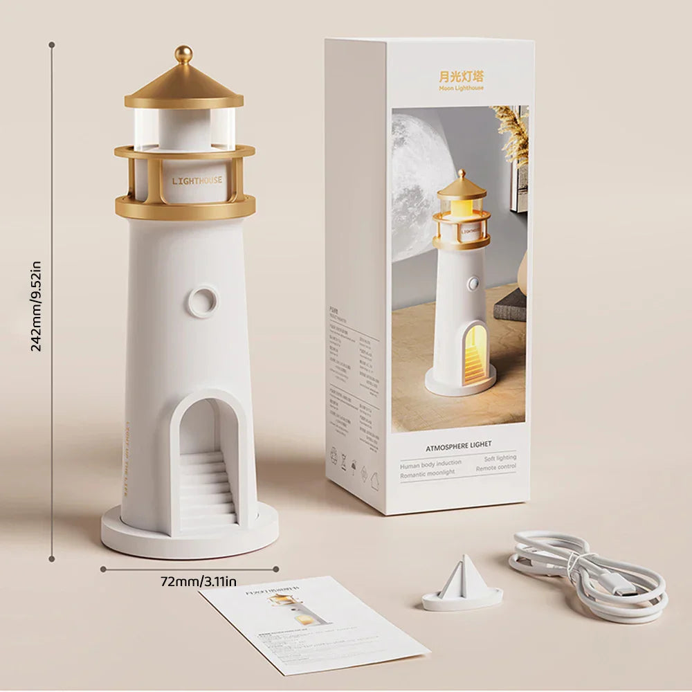 Avtoit | Lighthouse Ambient lights Bluetooth Music Dimmable Projection