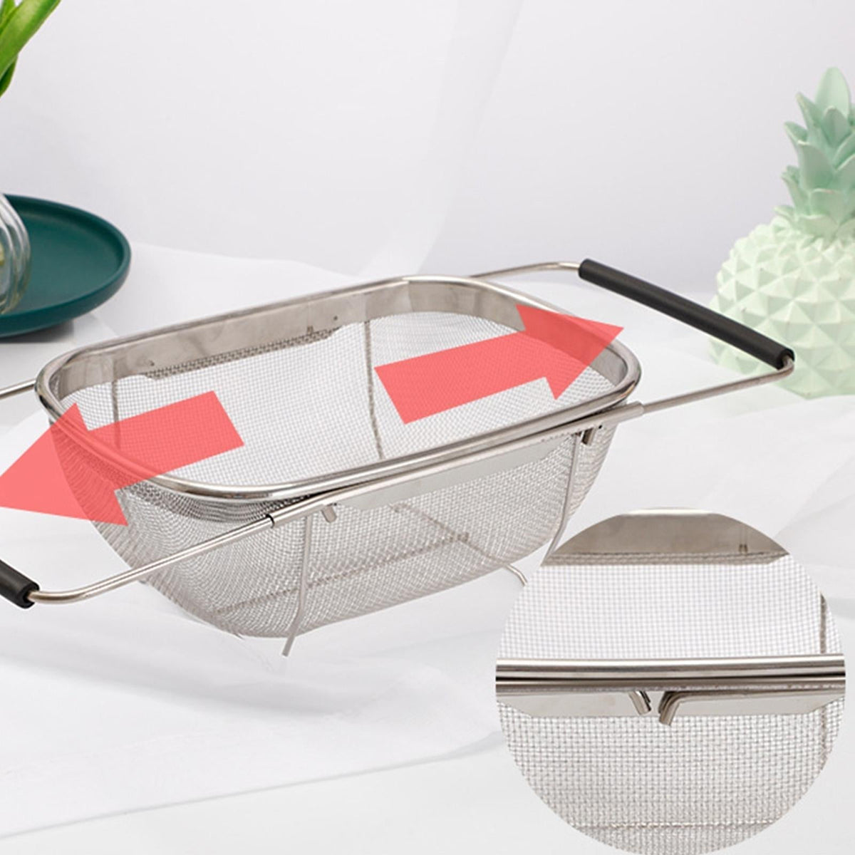 Avtoit | Over The Sink Telescopic Dish Rack