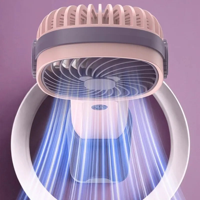 Avtoit | Airvalo Mini Fan | USB & Rechargeable | Portable & Quiet | Compact Design