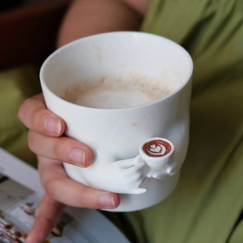 Avtoit | Cute Mug-in-Mug Korean Style Coffee Cup