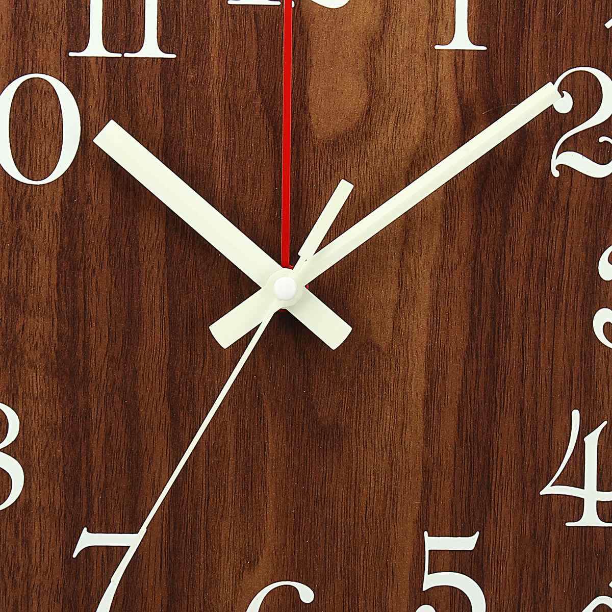 Avtoit | Nordic Luminous Wood Silent Wall Clock