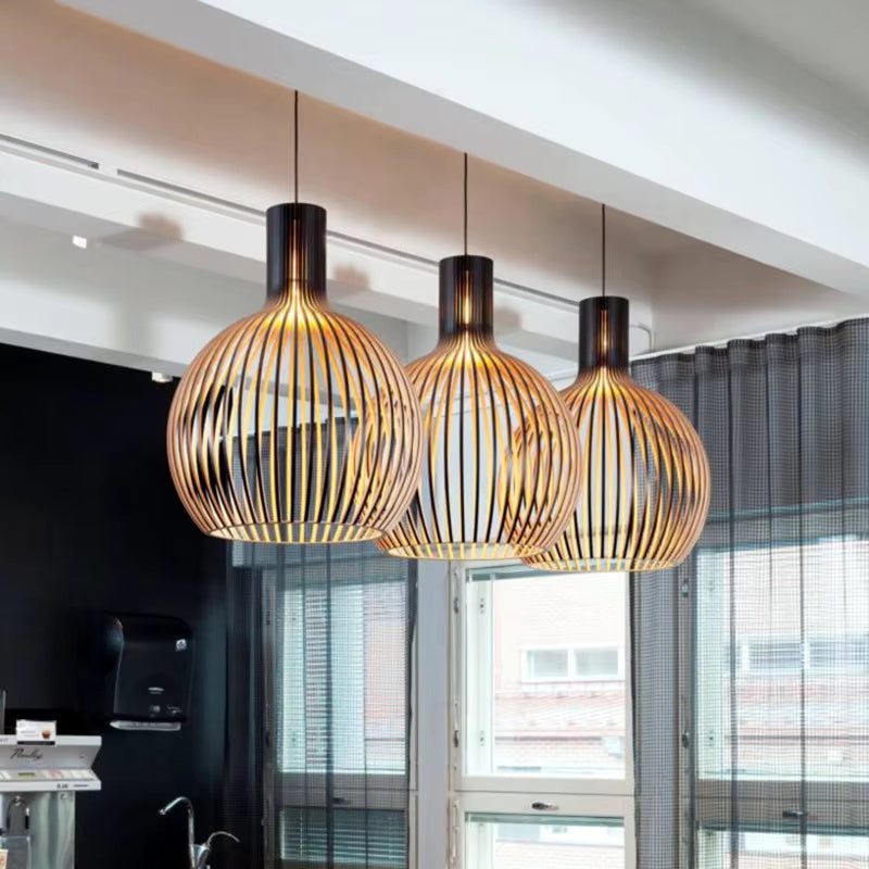Avtoit | Natura Orb Bamboo Pendant Lamp – Handmade Hanging Lamp