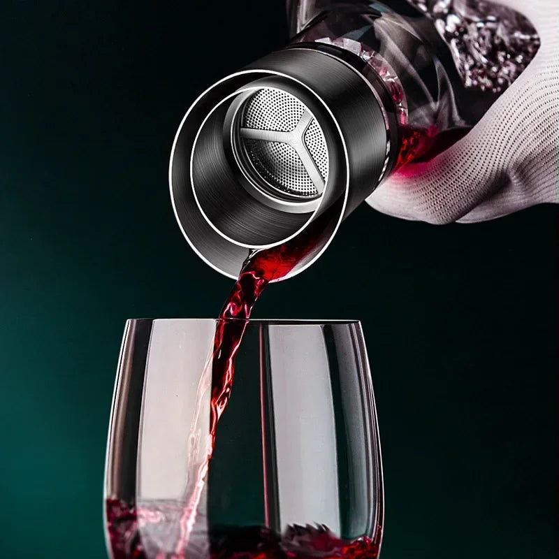Avtoit | 1500ml Iceberg Decanter Creative lead-free crystal material luxury high-quality home red wine wine distributor decanter wine jug
