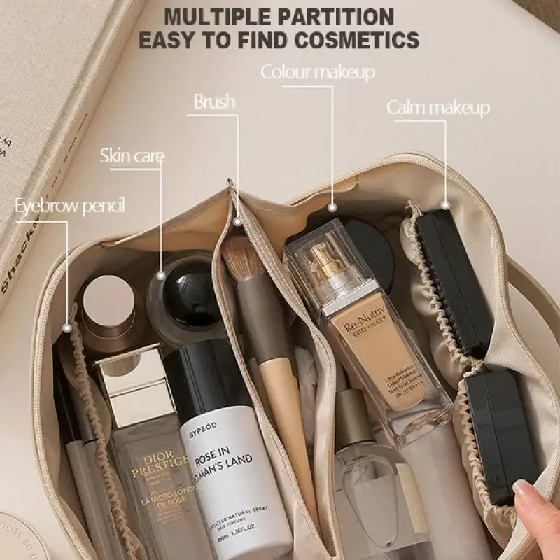 Avtoit | Bagmira Cosmetic Bag | Large & Water Repellent | Versatile & Stylish | For Travel & Everyday