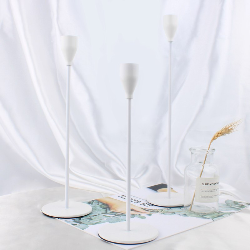 Avtoit | 3-piece set metal candle holder
