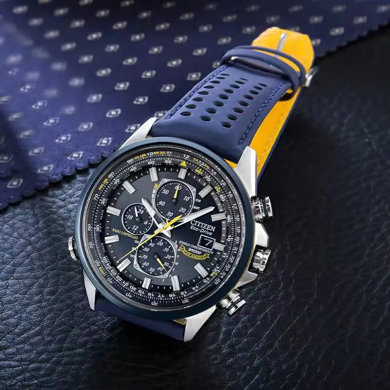 Avtoit | Quartz Chronograph Men’s Watch – Waterproof Stainless Steel Wristwatch with Date & Luminous Hands