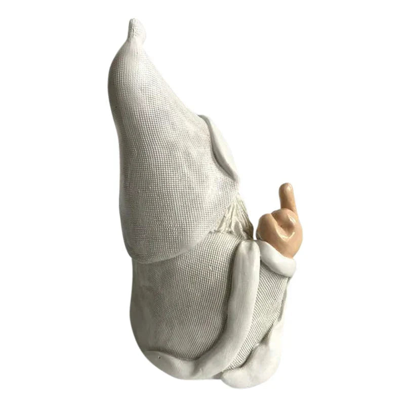 Avtoit | Angry Middle Finger Garden Gnome Decor