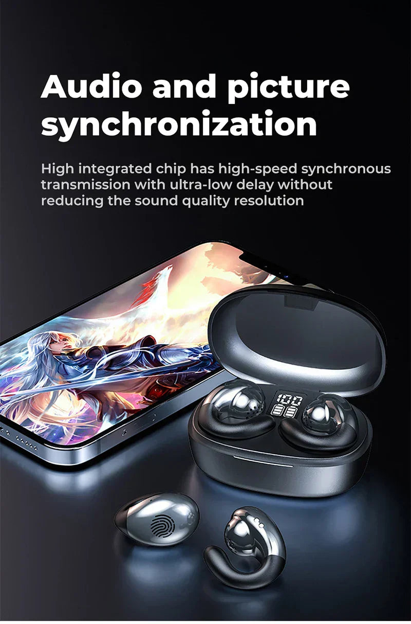 Avtoit | Super Lightweight Bone Conduction Bluetooth Wireless Sports Earphones Headphones