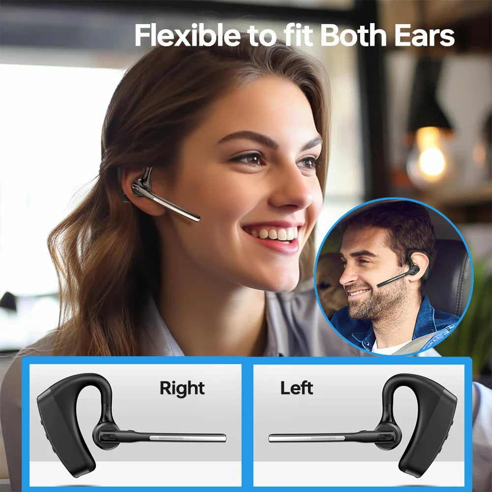 Avtoit | Noise-Cancelling Bluetooth Headset with Dual Microphones – Orivo