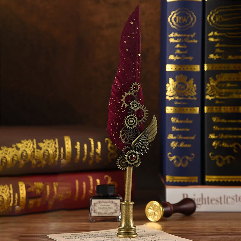 Avtoit | Phoenix Feather Mechanic Calligraphy Pen Set
