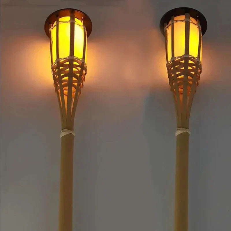 Avtoit | 5-Piece Solar Torch Light Set – Flame Effect LED Garden Lights | Solar Powered & Weatherproof Outdoor Lighting