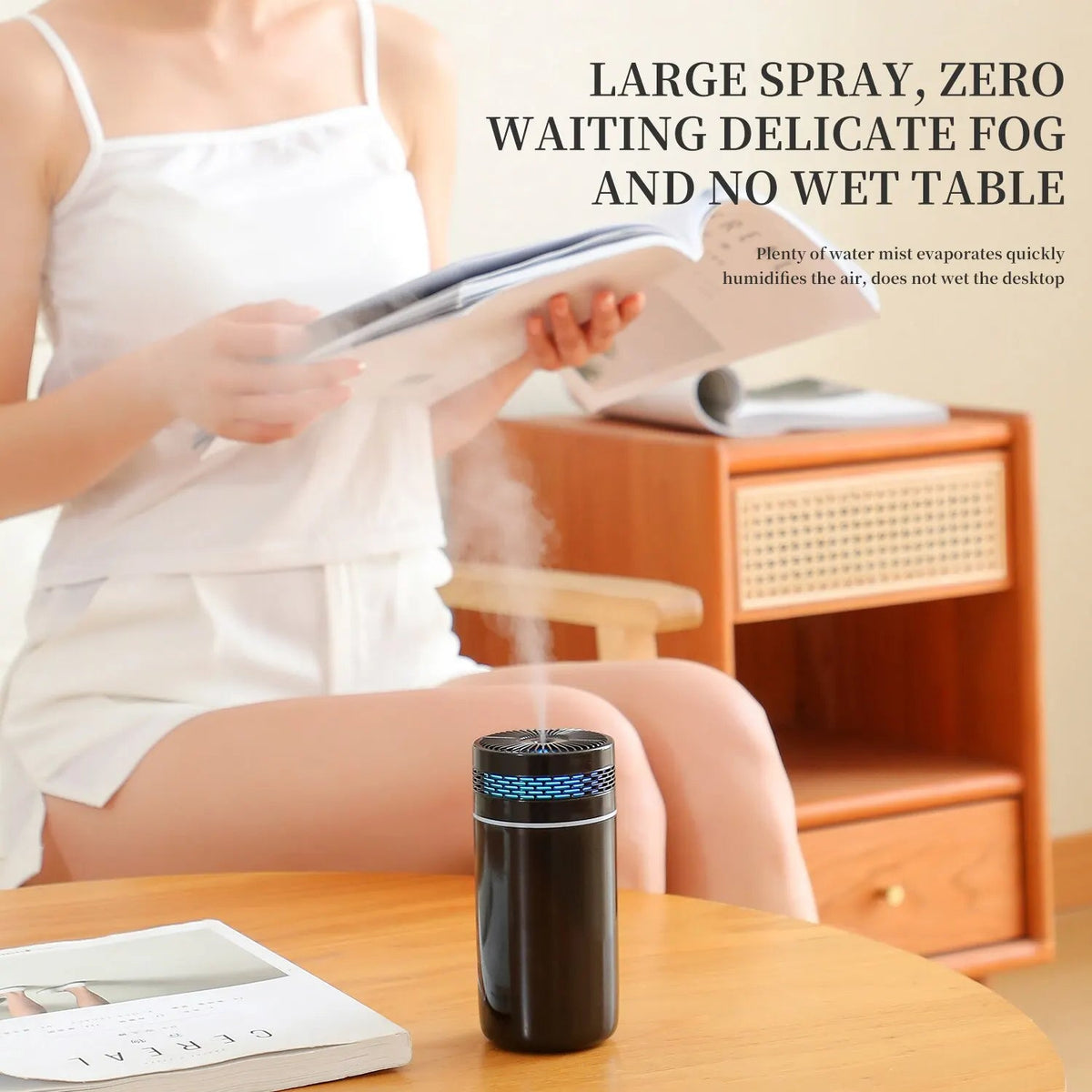 Avtoit | 250ML Portable Car Humidifier - USB LED Essential Oil Diffuser