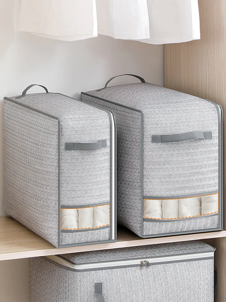 Avtoit | Stowella Storage Bag | Tear-resistant & Washable | With Handle & Zipper | 3 Sizes Gray