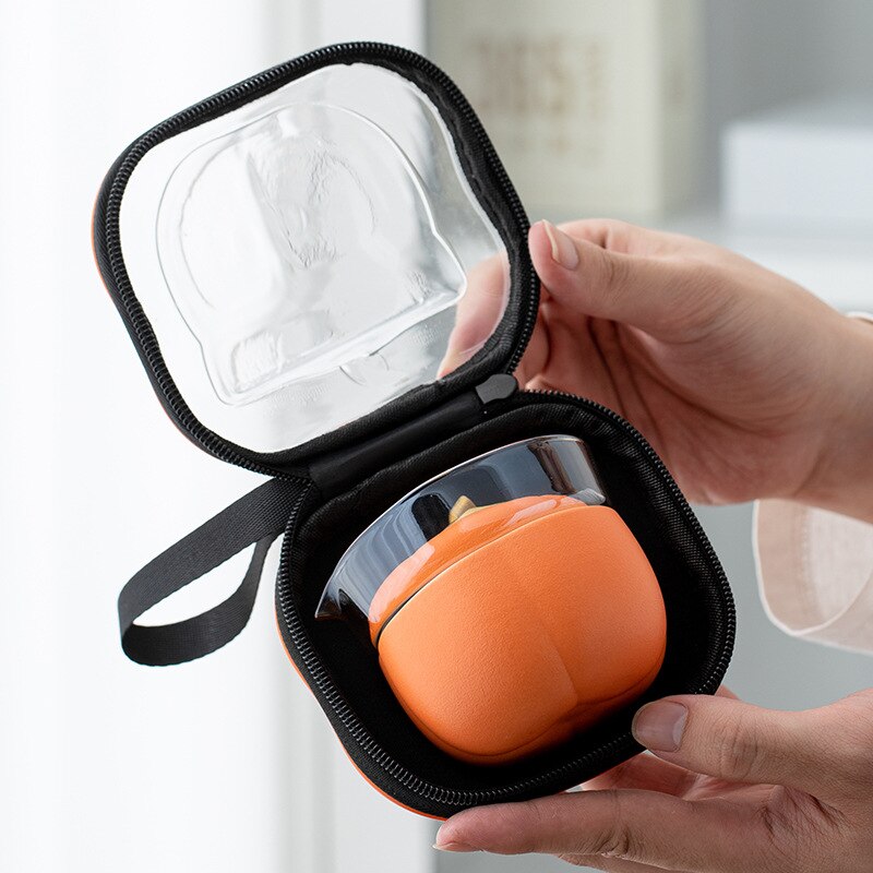 Avtoit | Mini Pumpkin Ceramic Teapot Set