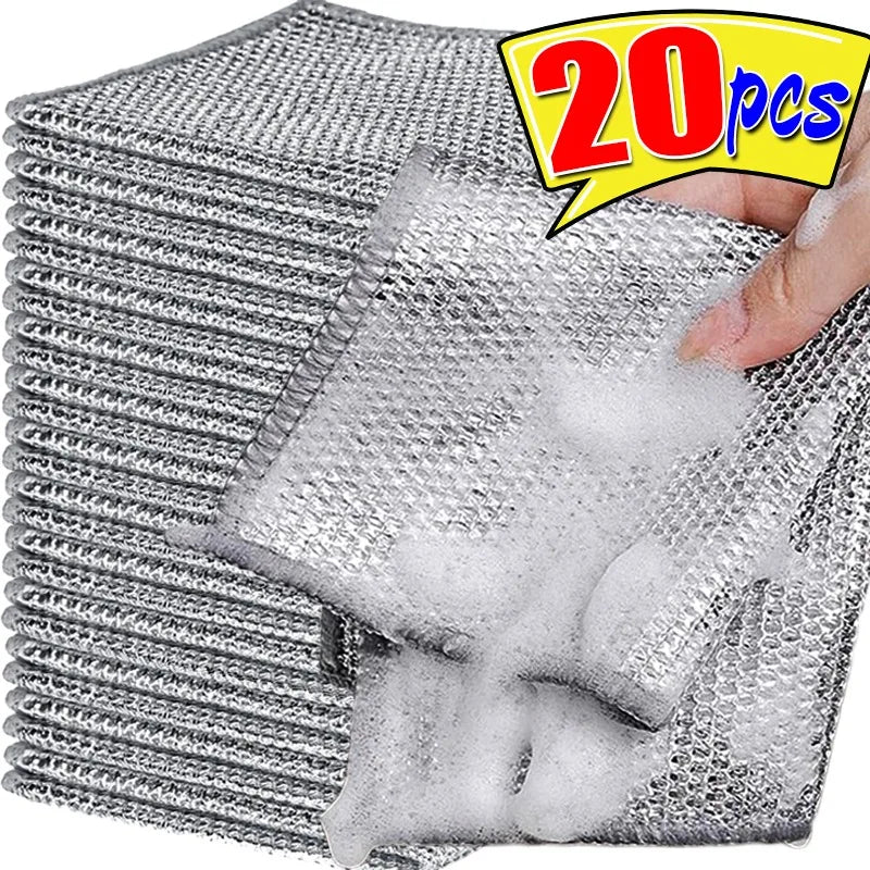Avtoit | Silver Wire Double-Sided Ultra-Absorbent Design Cleaning Cloth