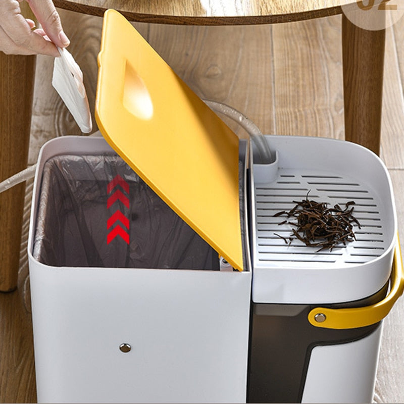 Avtoit | 2in1 Dry & Wet Storage Easy Trash Can