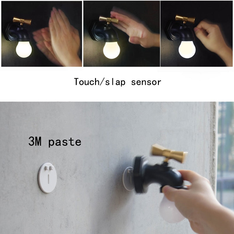 Avtoit | Creative Faucet Wall Lamp