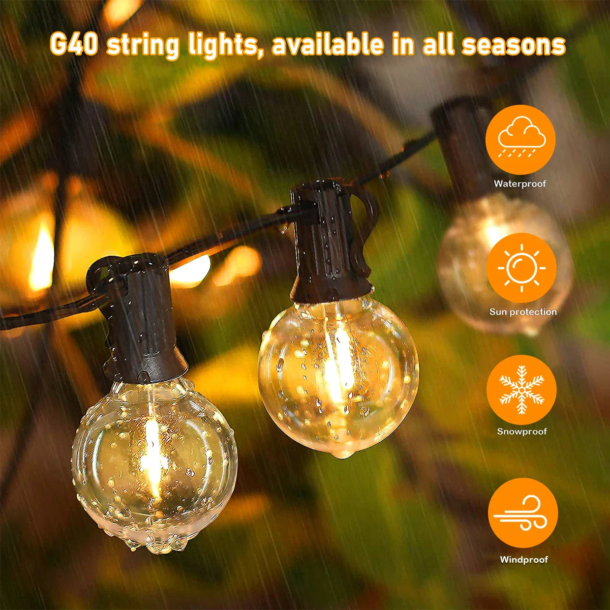 Avtoit | Elegant Solar Bulb String Lights