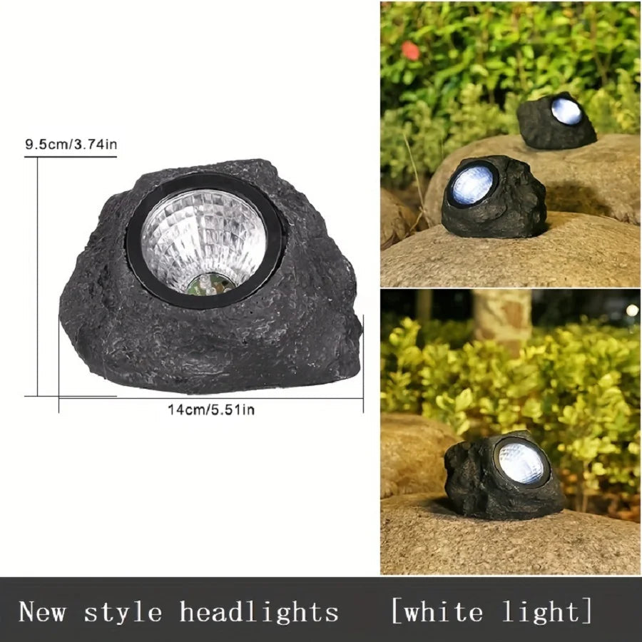 Avtoit | Waterproof Outdoor Solar Rock Spotlight Lamps