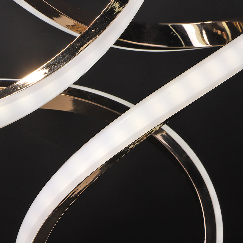 Avtoit | InfinityGlow – LED Spiral Table Lamp with Endless Design