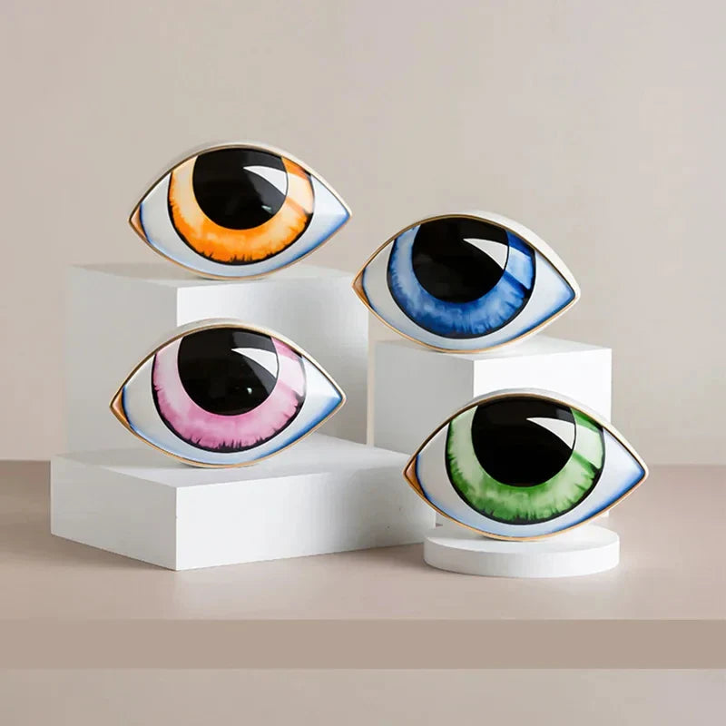 Avtoit | Mystic Eye Sculpture Ceramic Home Decor