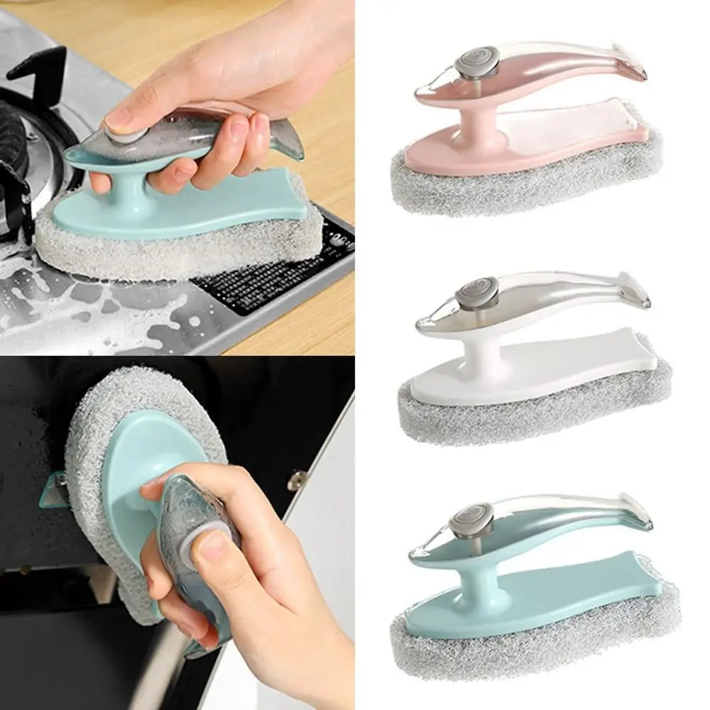 Avtoit | Soap Dispenser Dolphin-Shaped Kitchen Brush