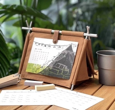 Avtoit | Camping Dreams Tent Desk Calendar