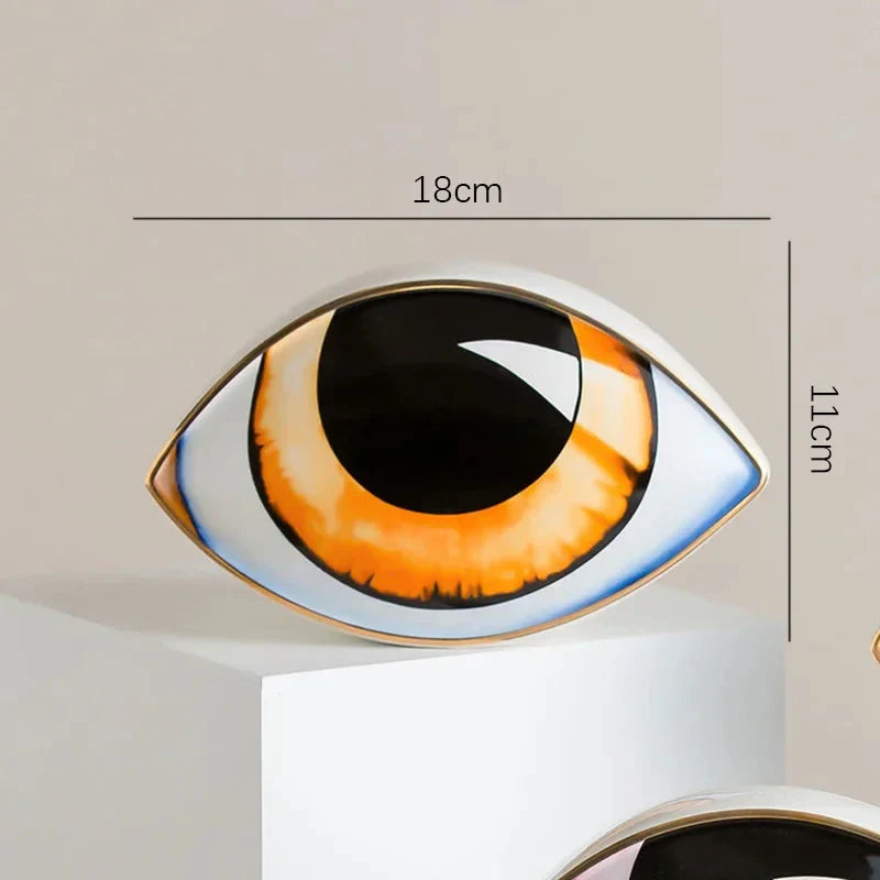 Avtoit | Mystic Eye Sculpture Ceramic Home Decor