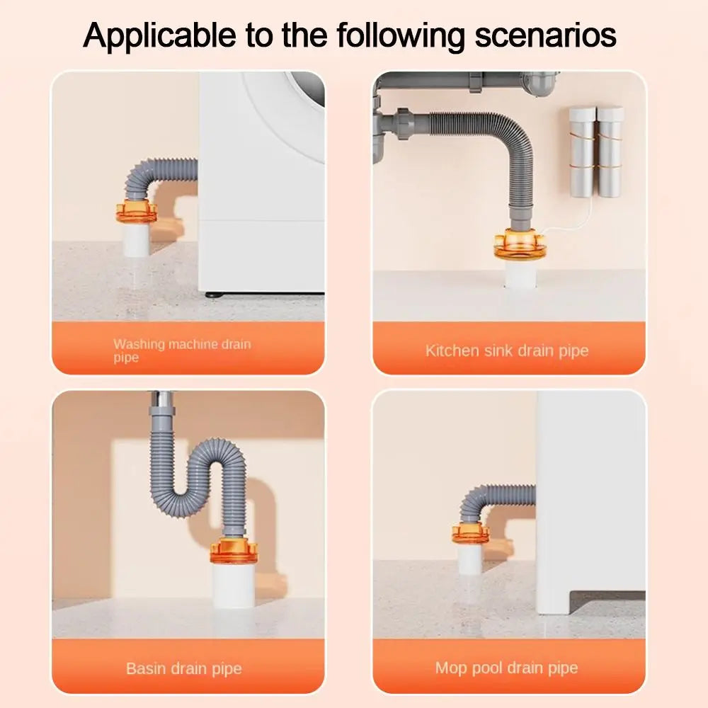 Avtoit | Odor Prevention Automatic Drainage Pipe Adapter Drainer