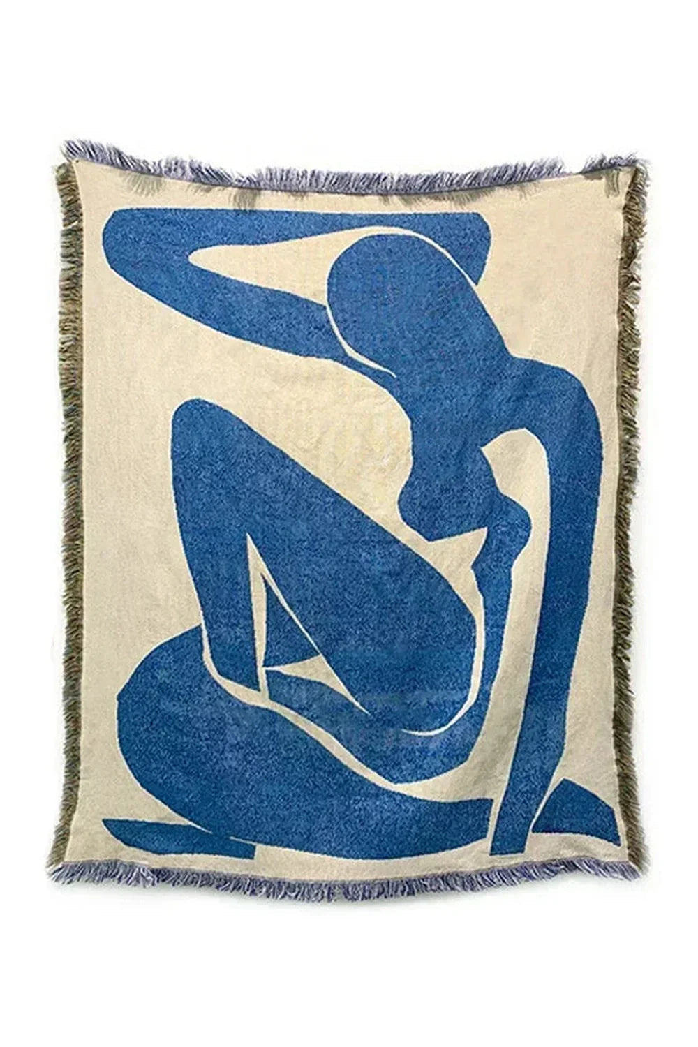 Avtoit | Abstract Blue Muse Blanket