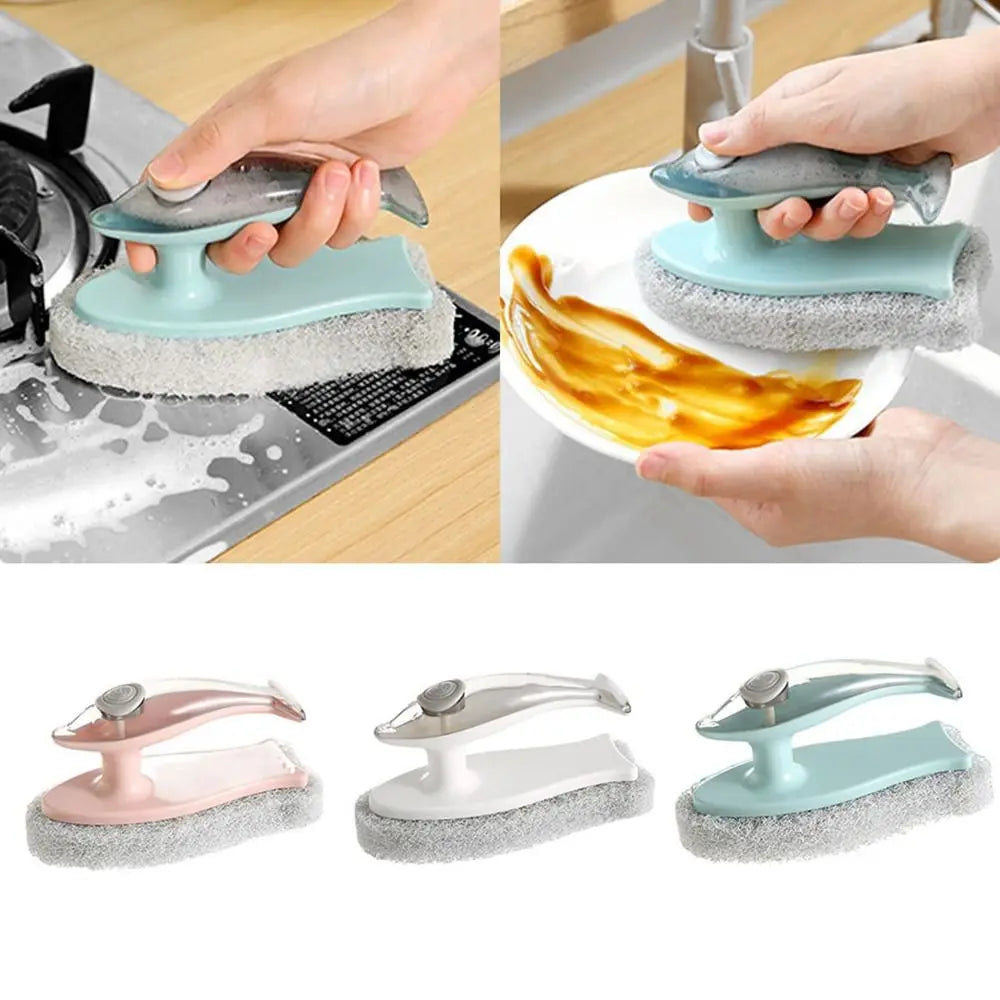 Avtoit | Soap Dispenser Dolphin-Shaped Kitchen Brush