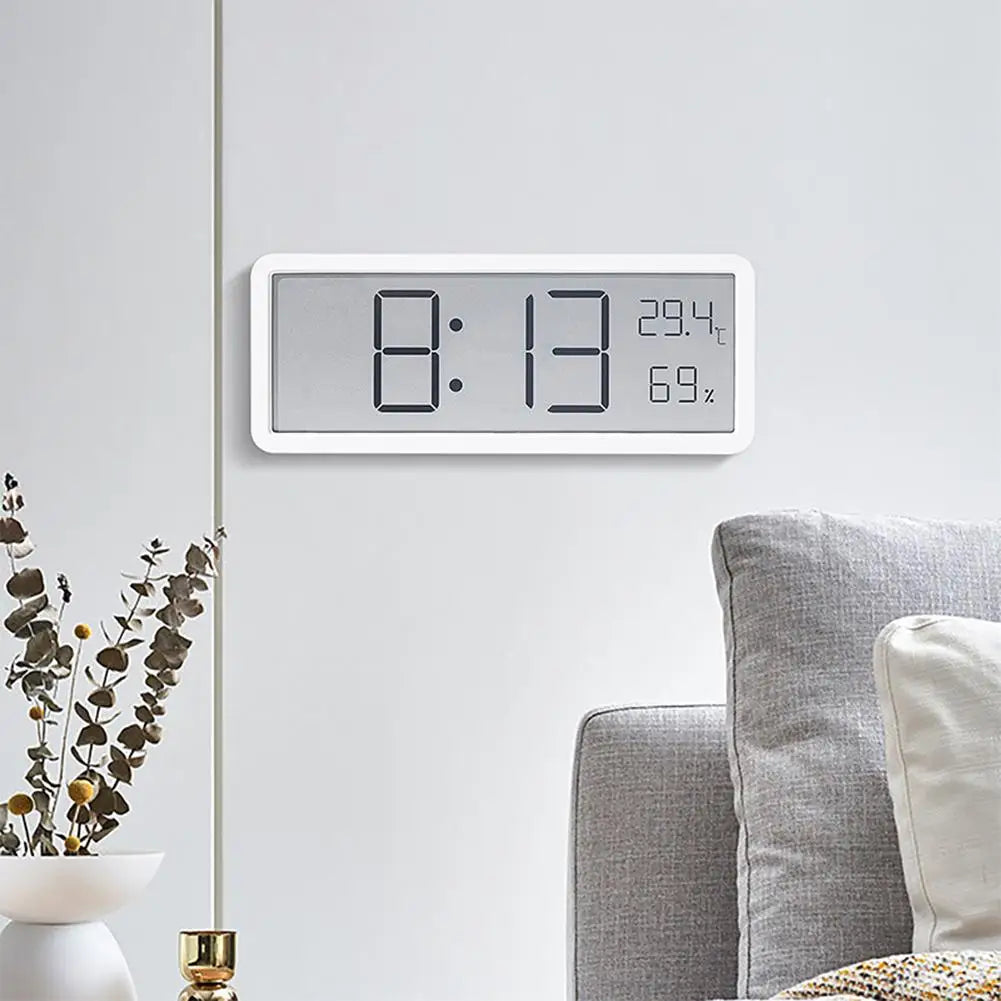 Avtoit | TimeVibe Large LED Digital Wall Clock with Temperature & Humidity Display