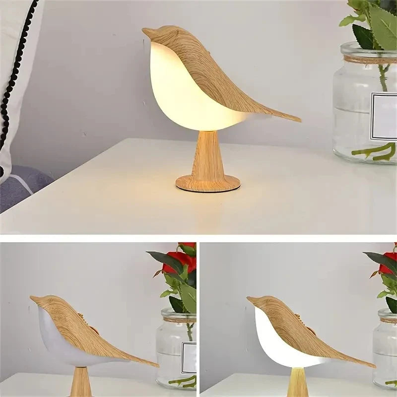 Avtoit | Elegant Bird Lamp with 3 Light Levels