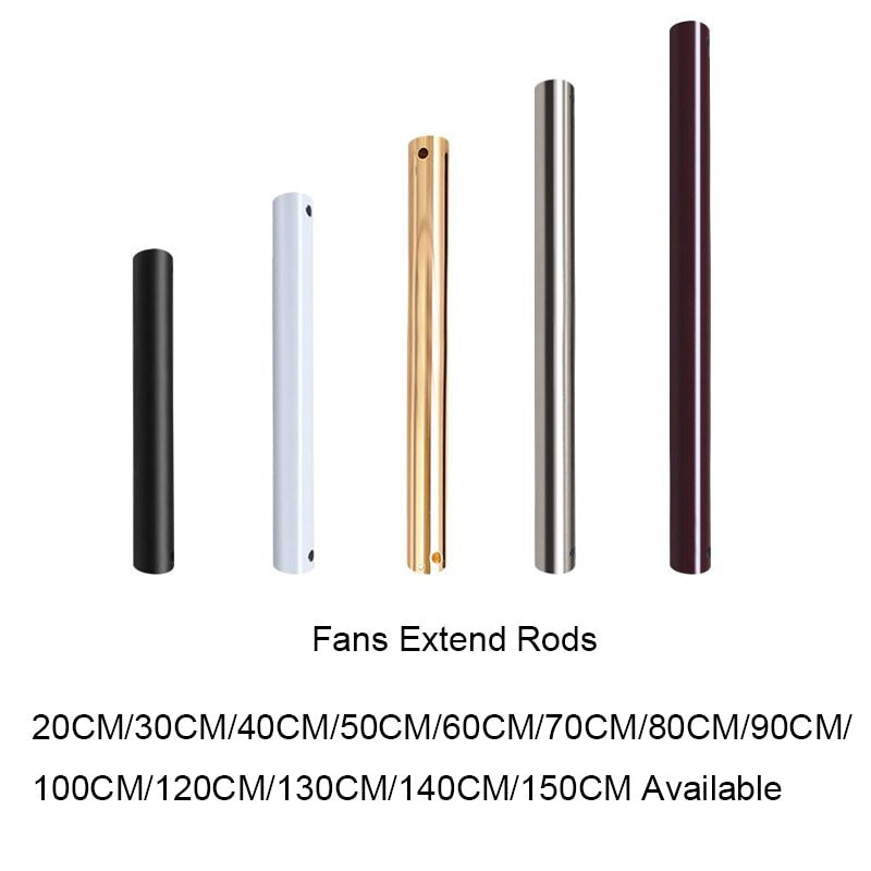 Avtoit | Camrie Industrial Wood Ceiling Fan Extension Rod