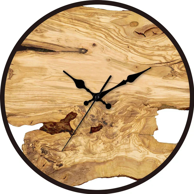 Avtoit | Silent wall clock made of acrylic and wood