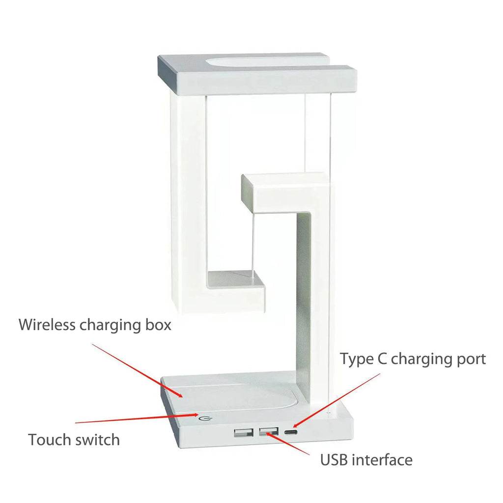 Avtoit | Anti Gravity Orbit Wireless Charging Night Lamp