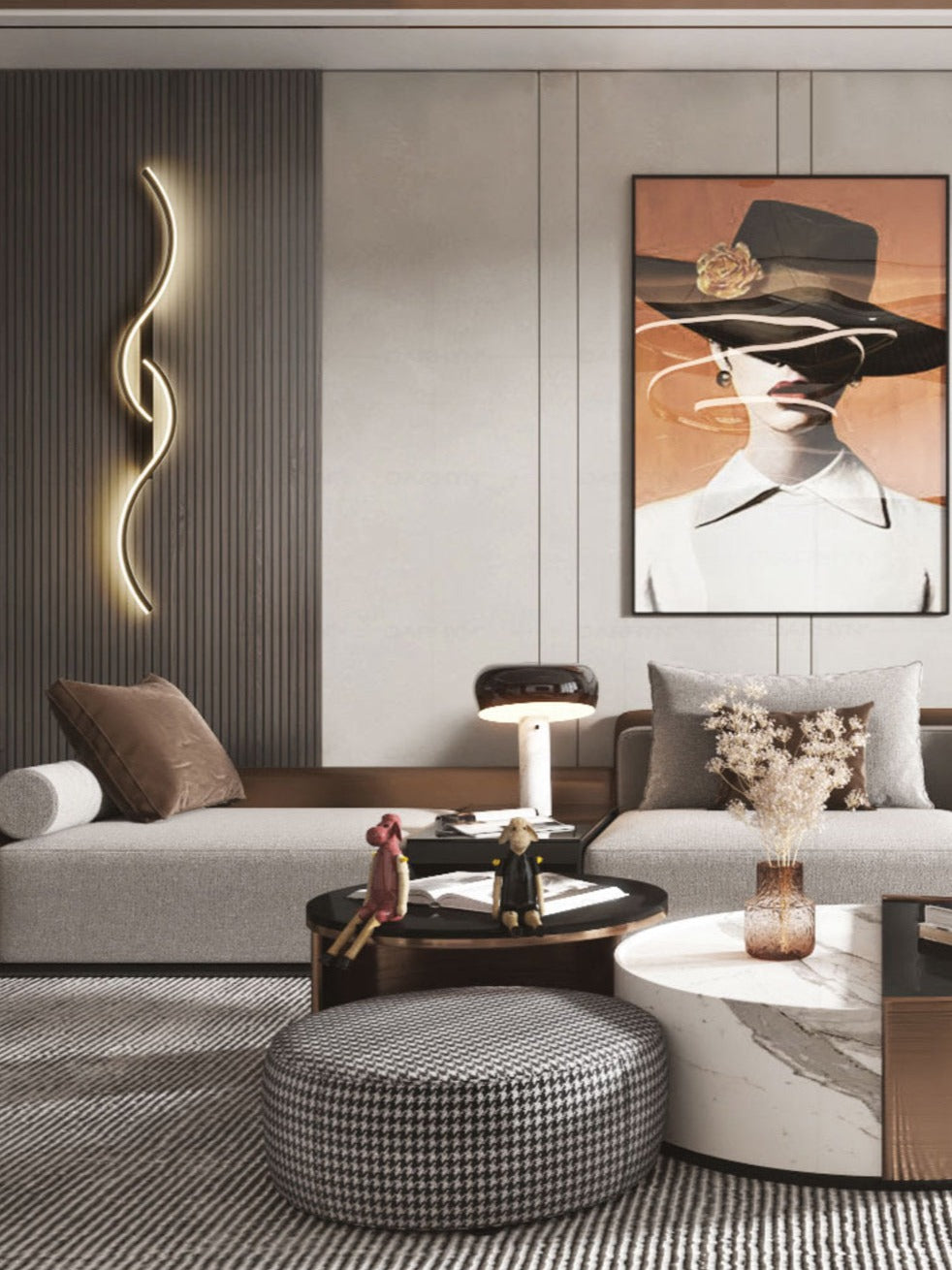 Avtoit | GlowCraft – Contemporary LED Wall Light with Artistic Design