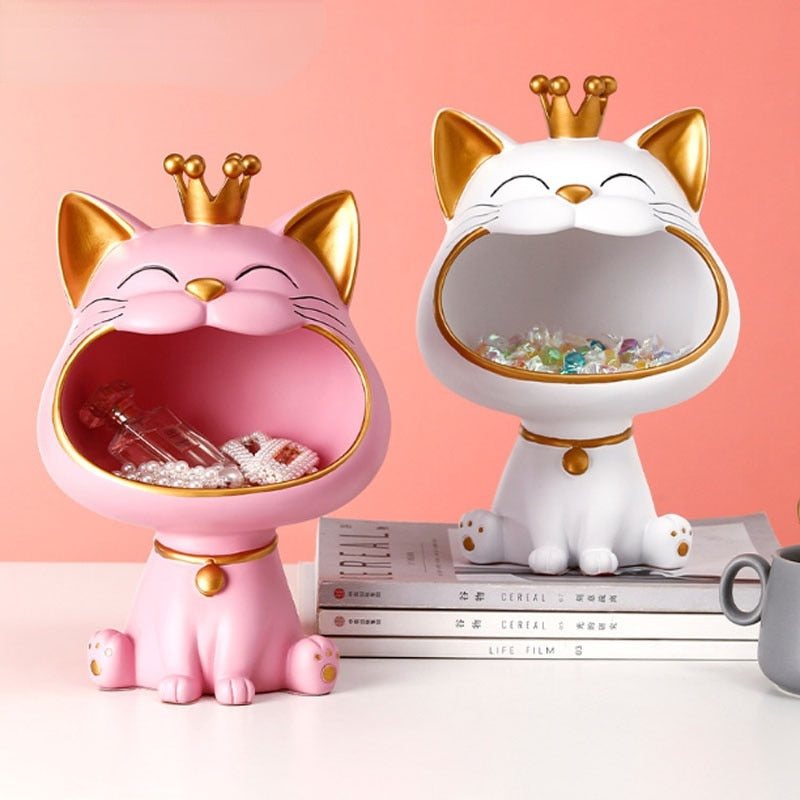 Avtoit | Fortune Kitty Statue Home Storage Box