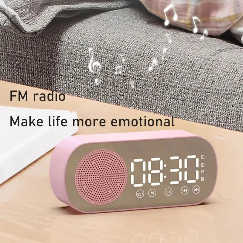 Avtoit | Digital Alarm Clock with Bluetooth Speaker & FM Radio