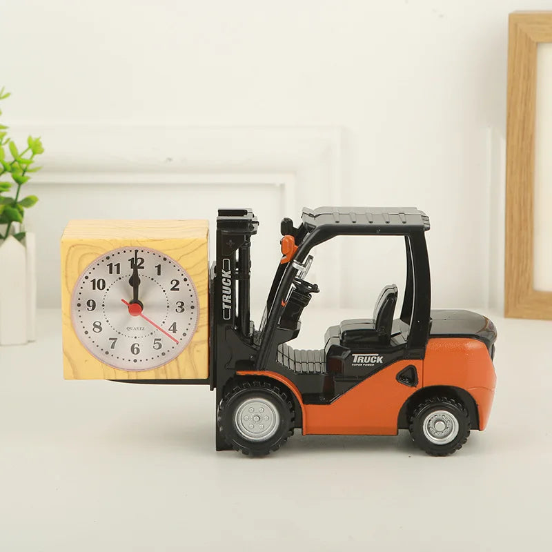 Avtoit | Retro Forklift Unique Digital Clock