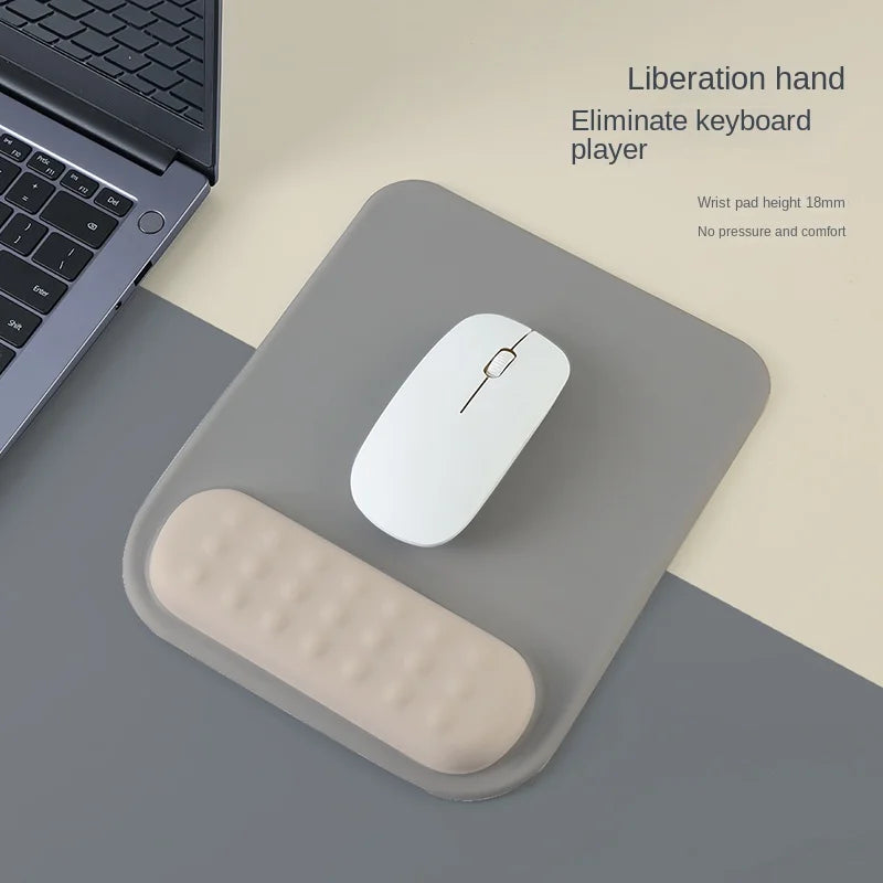 Avtoit | Palmira Mouse Pad | Ergonomic & Stylish | Memory Foam Comfort | Non-Slip & Decorative