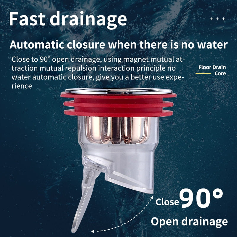 Avtoit | Safe Bathroom Universal Anti Odor Drain Filter Plug