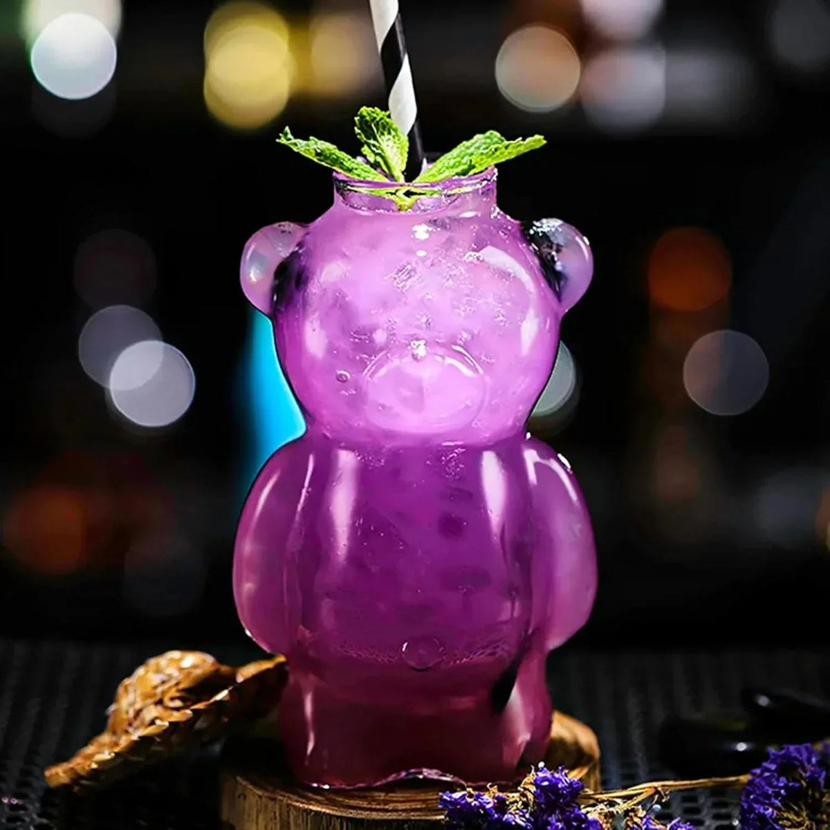 Avtoit | Happy Bear Glass Coffee Mug
