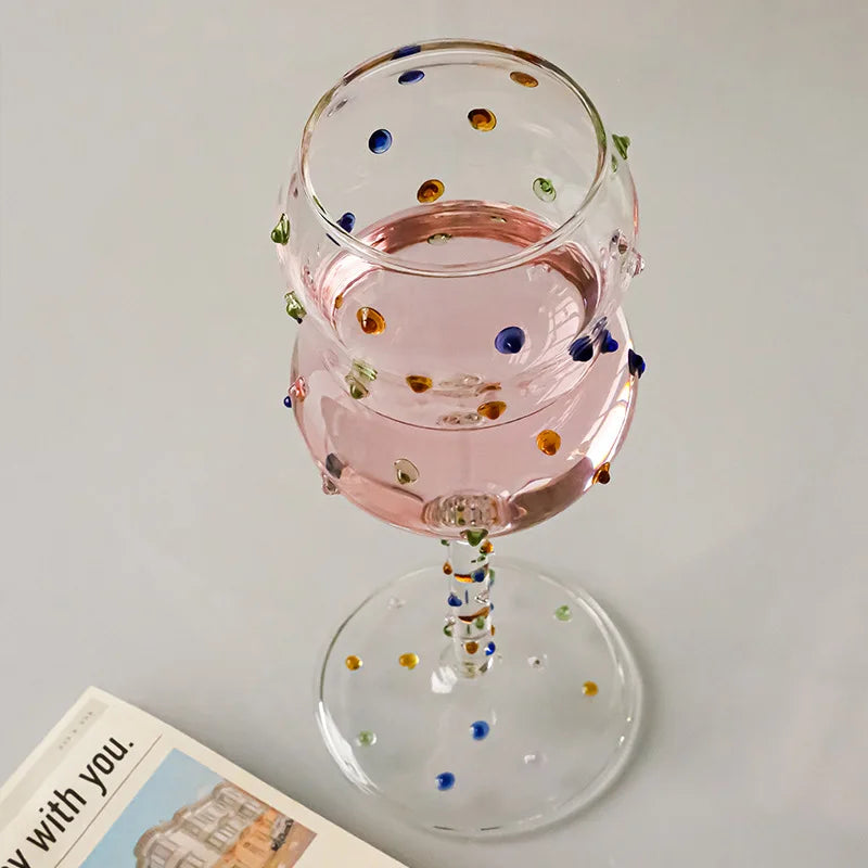 Avtoit | Colorful Dots Wine Glass