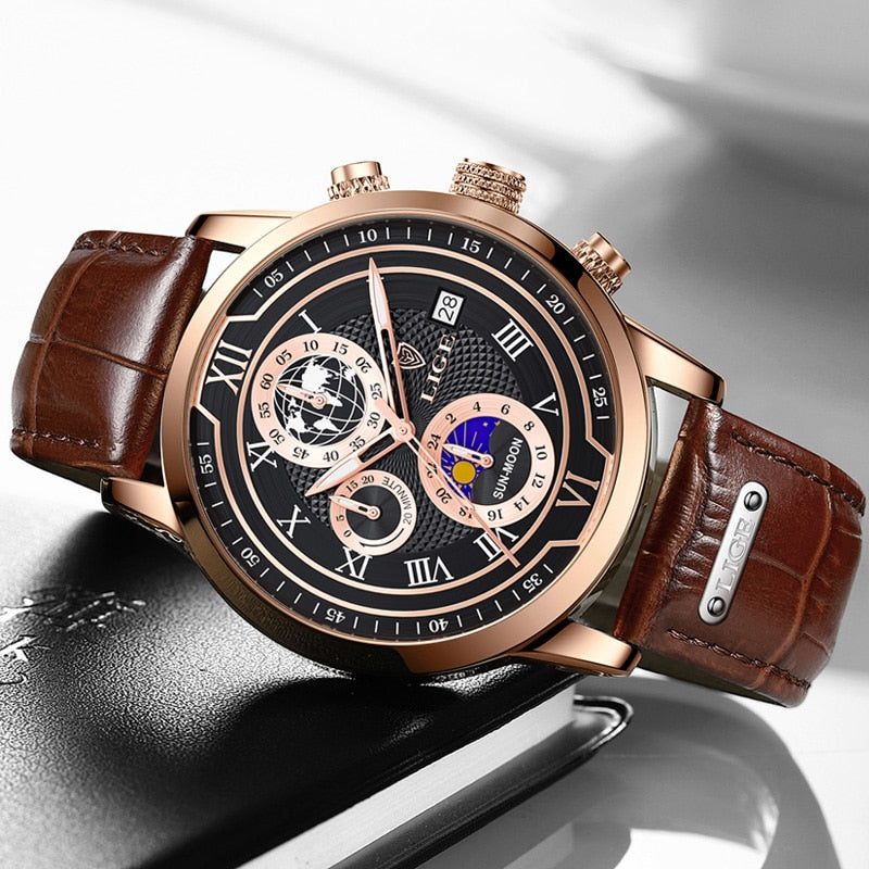 Avtoit | Classic Chronograph Men’s Watch | Stylish & Functional Luxury Wristwatch for Every Occasion